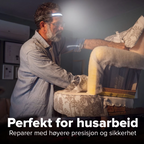 LumaBeam™ - Multifunksjonell 230° LED-hodelykt - NordKlover