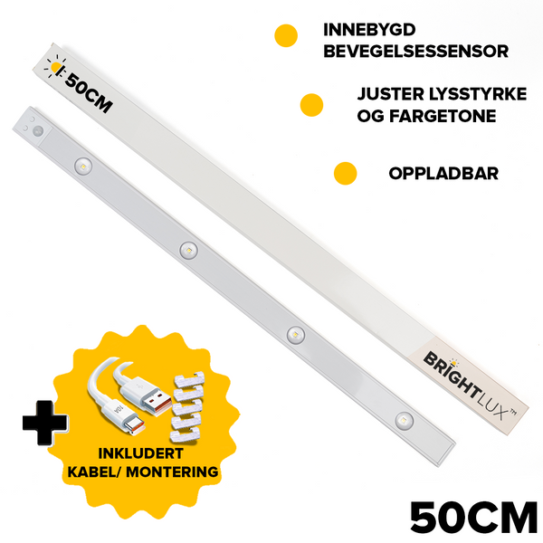 BrightLUX™ - Trådløs LED-lampe