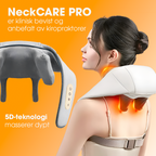 NeckCARE Pro™ | Transportabel massør for nakke og skuldre - NordKlover