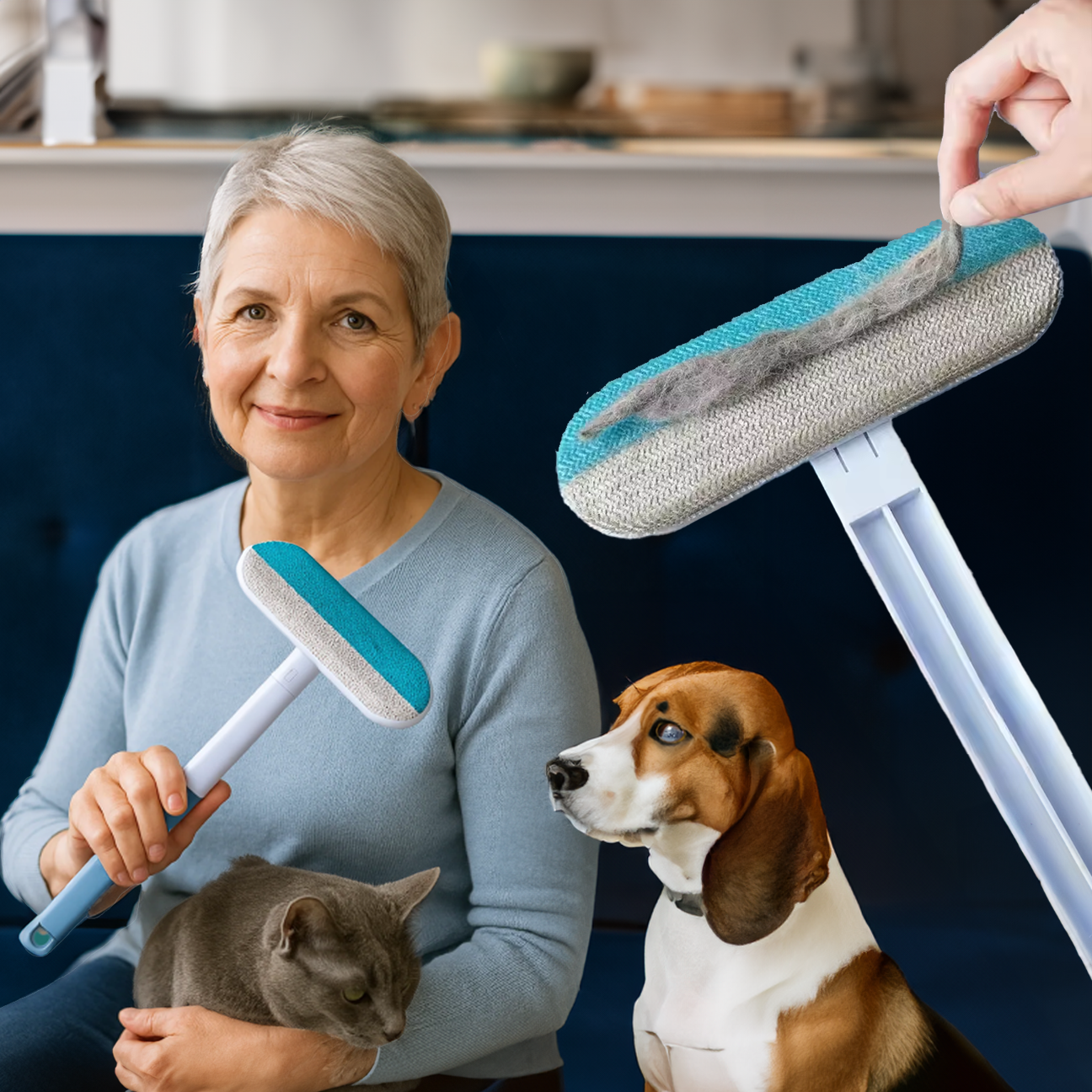 FurSweep™ multifunktionel pelsfjerner