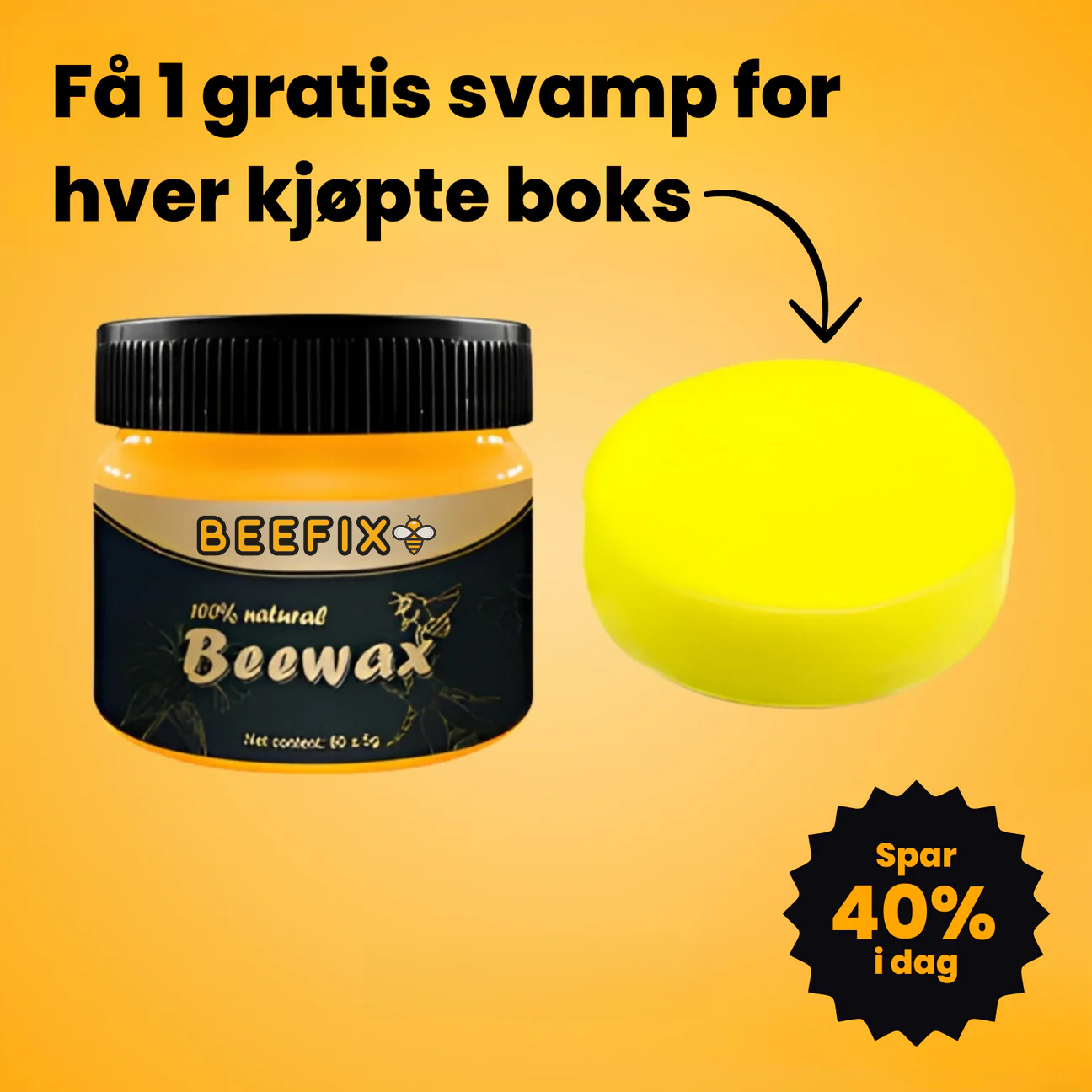 BeeFIX™ - Forny tremøblene dine uten å renovere - NordKlover