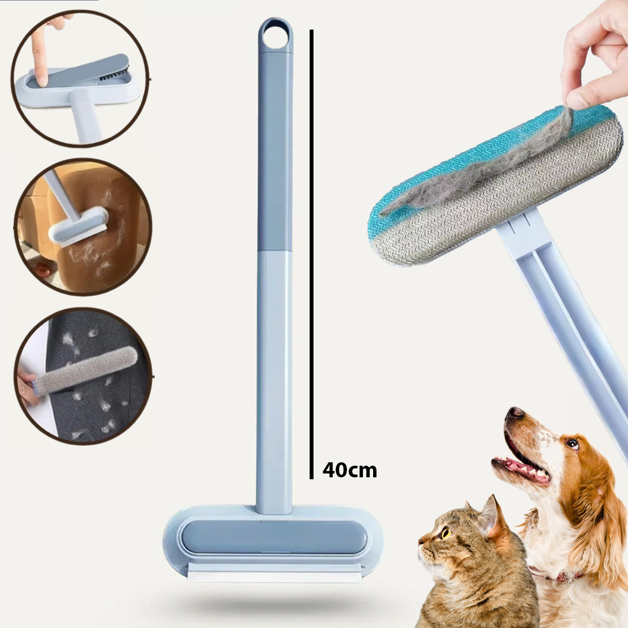 FurSweep™ multifunktionel pelsfjerner