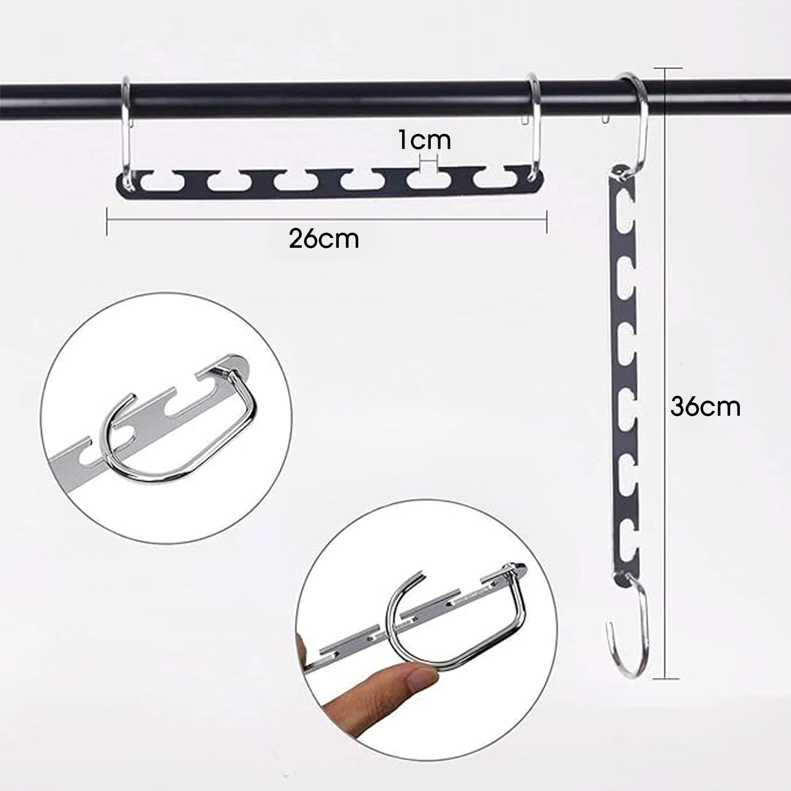 SmartHang™ - Multifunksjonell Kleshenger - NordKlover
