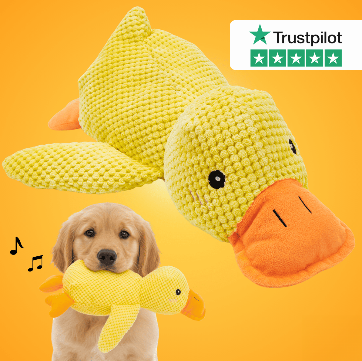 HappyDuck – Anti-stress krammelegetøj